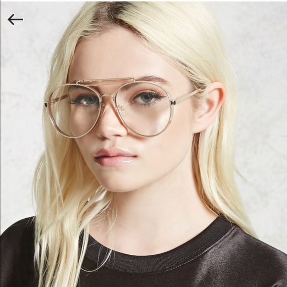 oversized nerd glasses